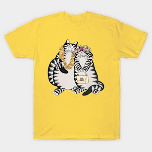 B Kliban Cat love T-Shirt